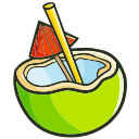 bebida de coco icon