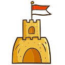 castillo de arena icon