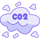 nube de co2 icon