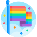 bandera arcoiris icon