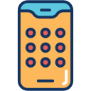 código pin icon