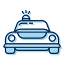 Police car icon