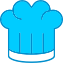 sombrero de cocinero icon