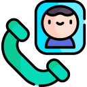 llamada telefónica icon