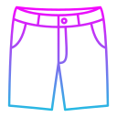 pantalones cortos icon