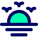 puesta de sol icon