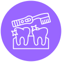 limpieza dental icon