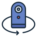 cámara 360 icon