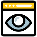 visibilidad web icon