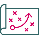 estrategia de planificación icon