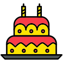 pastel de cumpleaños icon