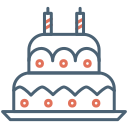 pastel de cumpleaños icon