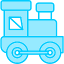 tren de juguete icon