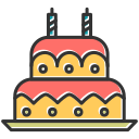 pastel de cumpleaños