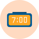 reloj digital icon