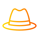 sombrero de fieltro icon