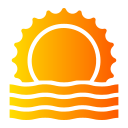 puesta de sol icon