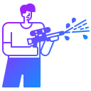 pistola de agua icon