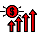 crecimiento del dinero icon