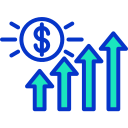 crecimiento del dinero icon