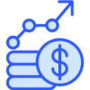 crecimiento del dinero icon