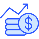 crecimiento del dinero icon