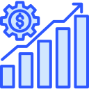 crecimiento del dinero icon