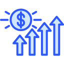 crecimiento del dinero icon