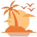 puesta de sol icon