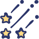 estrellas fugaces icon