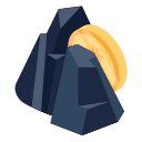 minería bitcoin icon