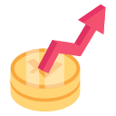 crecimiento del dinero icon