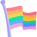 bandera arcoiris icon