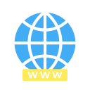 dirección web icon