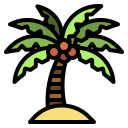 Árbol de coco icon