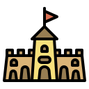 castillo de arena icon