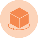 cubo 3d icon