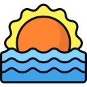 puesta de sol icon