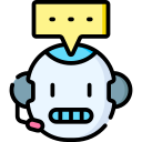 robot de chat icon