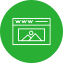 sitio web icon