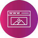 sitio web icon