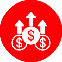 crecimiento del dinero icon