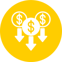 Money loss icon