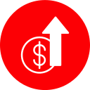 crecimiento del dinero icon