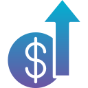 crecimiento del dinero icon