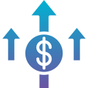 crecimiento del dinero icon