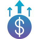 crecimiento del dinero icon