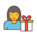 caja de regalo icon