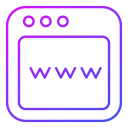 sitio web icon