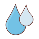 gotas de lluvia icon